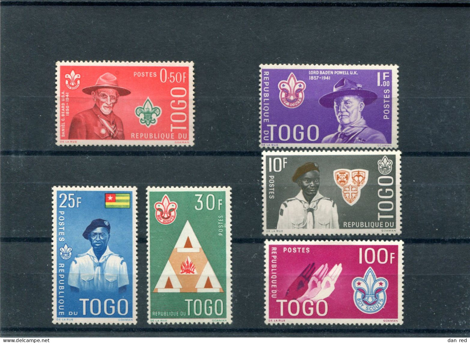 TOGO N° 334 A 338 ** Et Le 339 *  (Y&T) (Neuf) - Togo (1960-...)