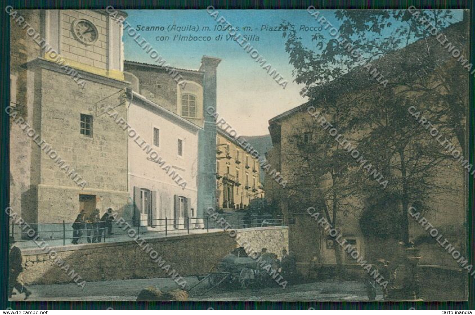 L'Aquila Scanno Cartolina QQ3954 - L'Aquila