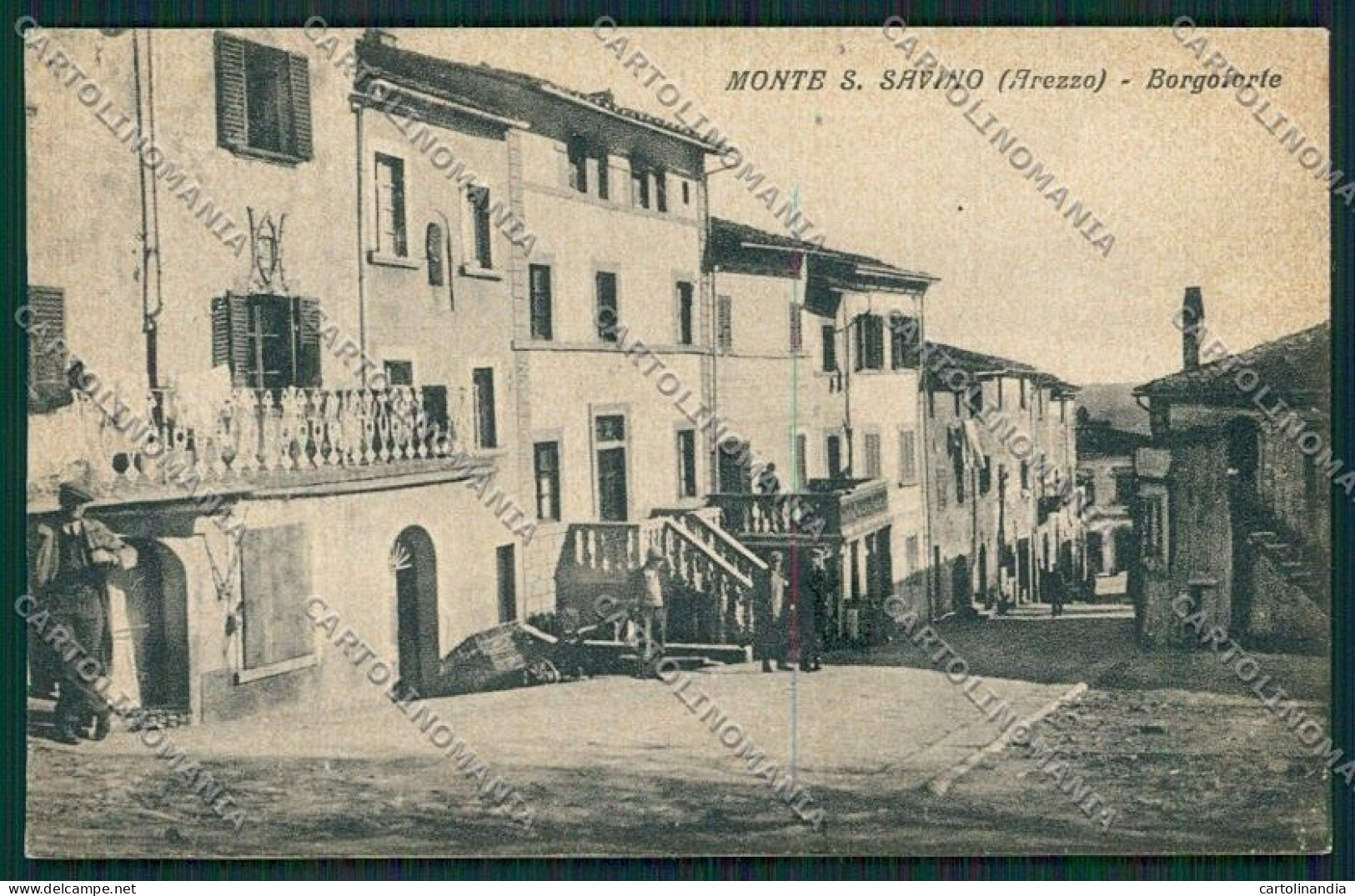 Arezzo Monte San Savino Cartolina QQ3406 - Arezzo