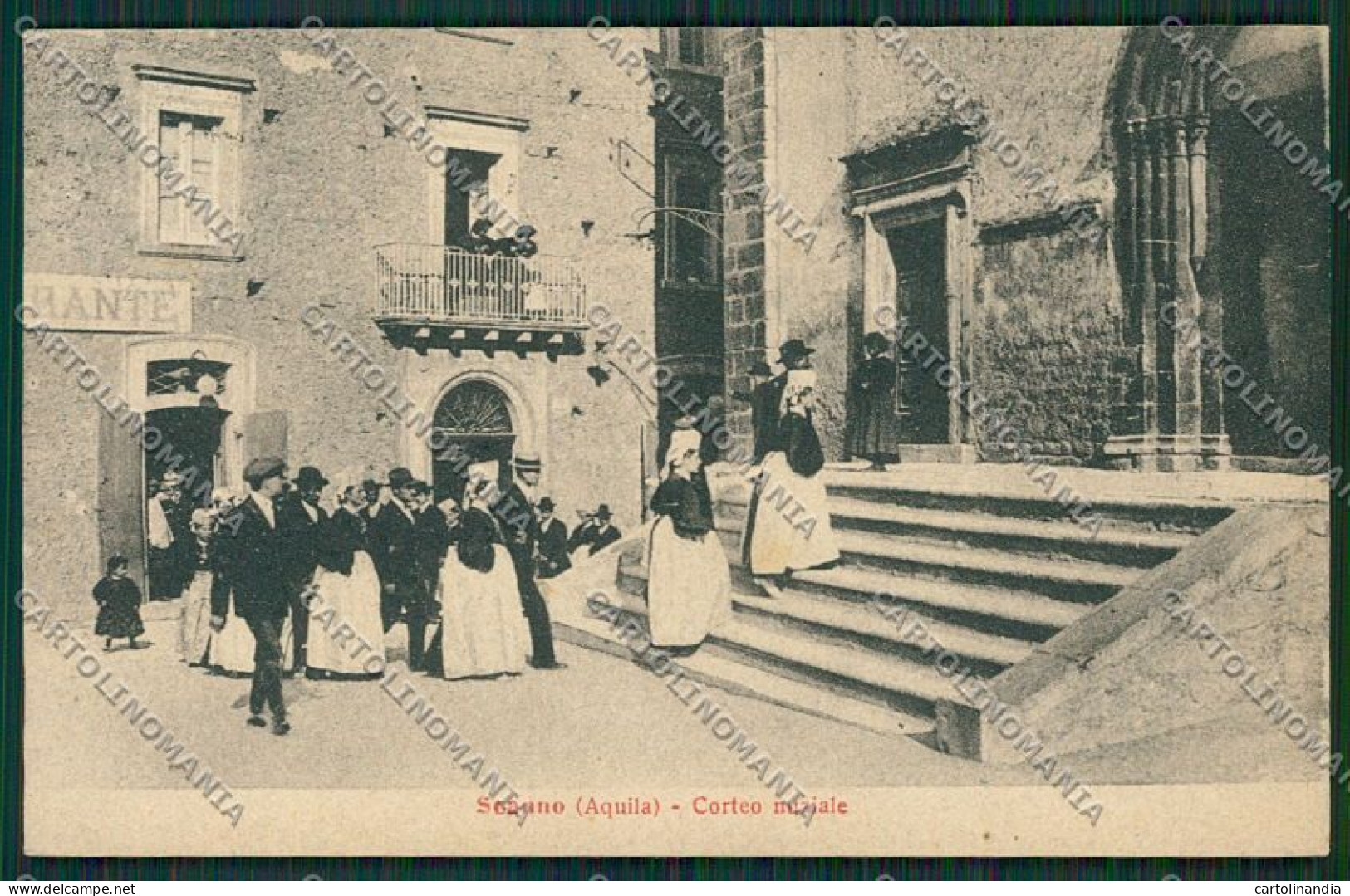 L'Aquila Scanno Costumi Cartolina QQ3953 - L'Aquila