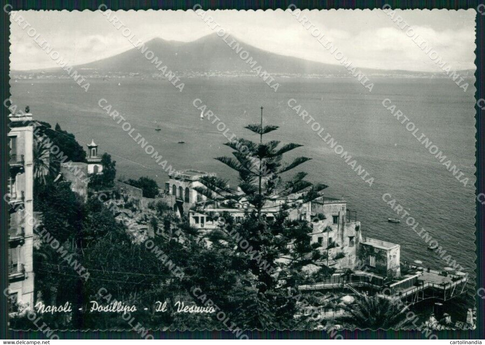 Napoli Posillipo FG Foto Cartolina KB5325 - Napoli (Naples)