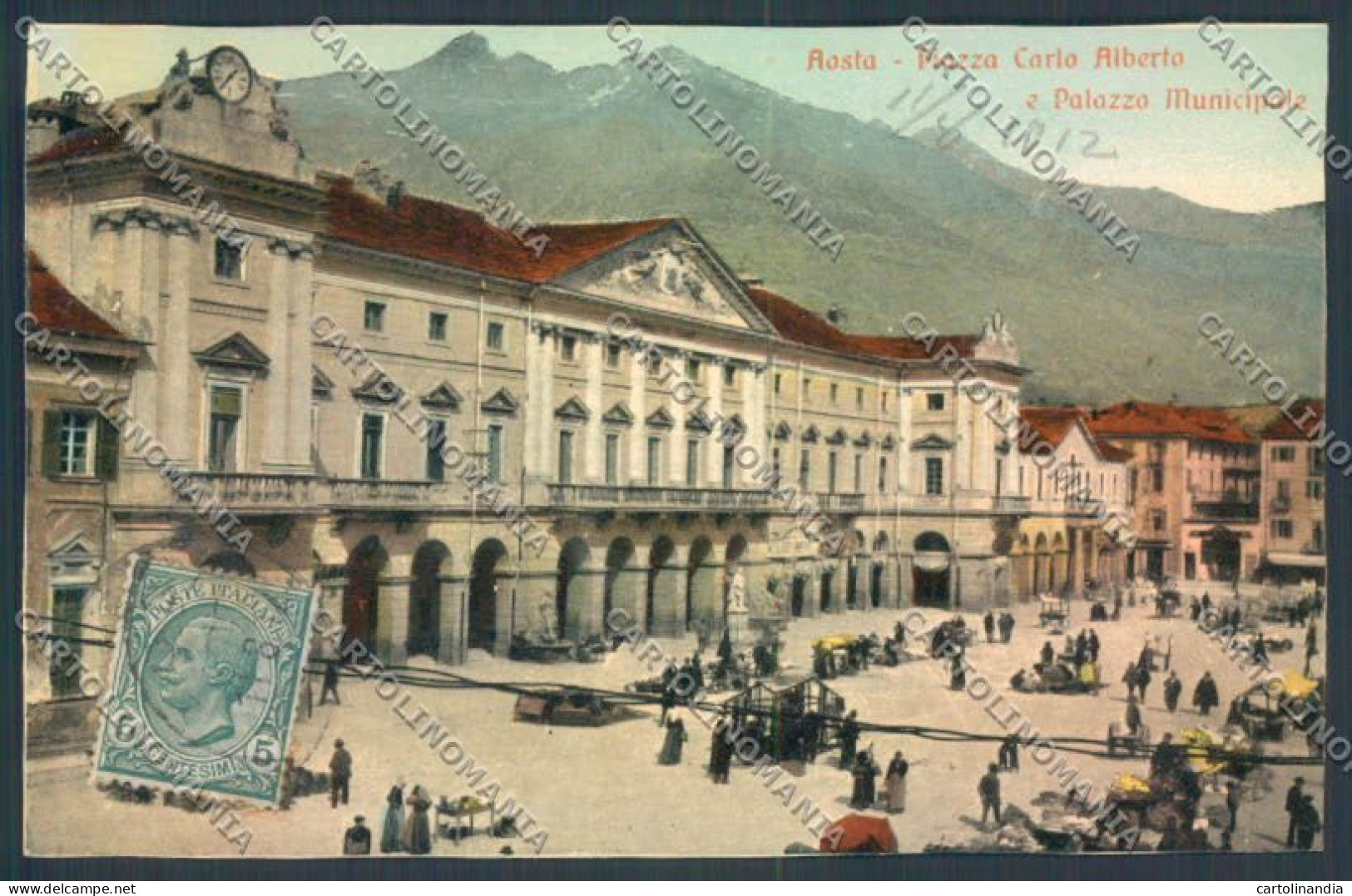 Aosta Città Cartolina ZQ4474 - Aosta