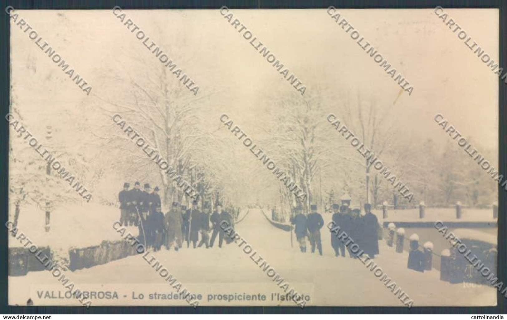 Firenze Reggello Vallombrosa Guardia Forestale Foto Cartolina ZG1183 - Firenze