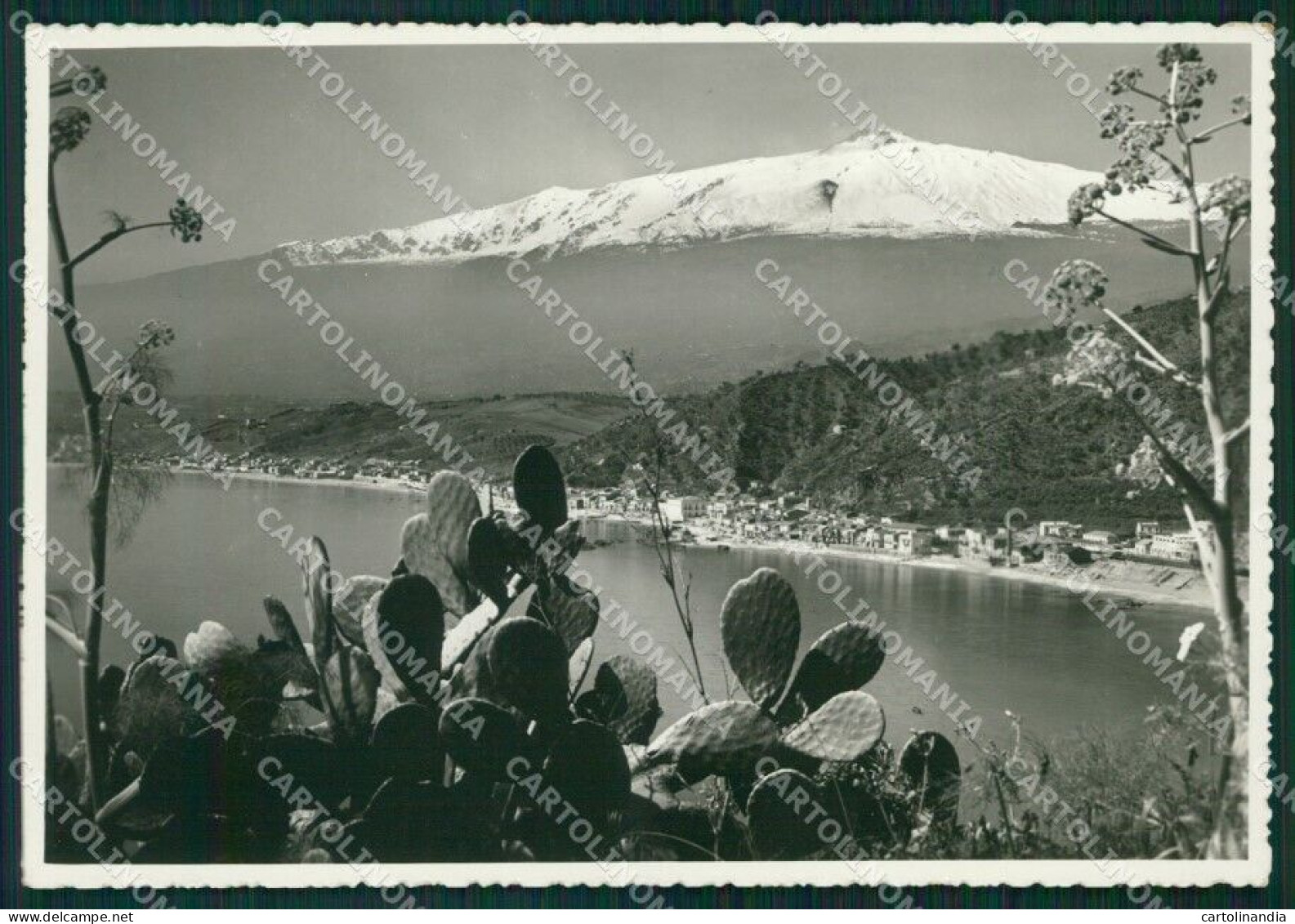 Messina Taormina Vulcano Etna FG Foto Cartolina KB5211 - Messina