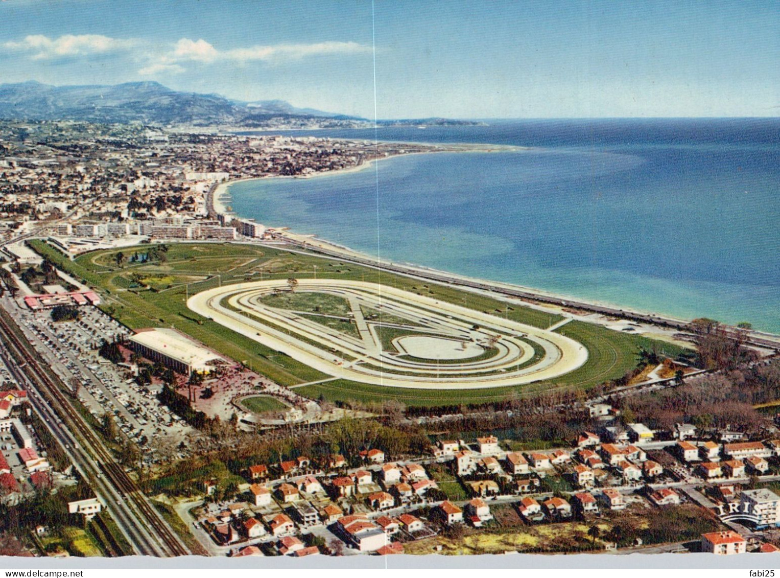 CAGNES SUR MER VUE PANORAMIQUE DE L HIPPODROME - Cagnes-sur-Mer