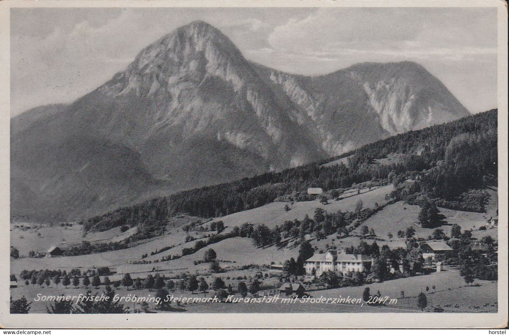 Austria - 8962 Gröbming - Kuranstalt Mit Stoderzinken - Nice Stamp 1948 - Gröbming