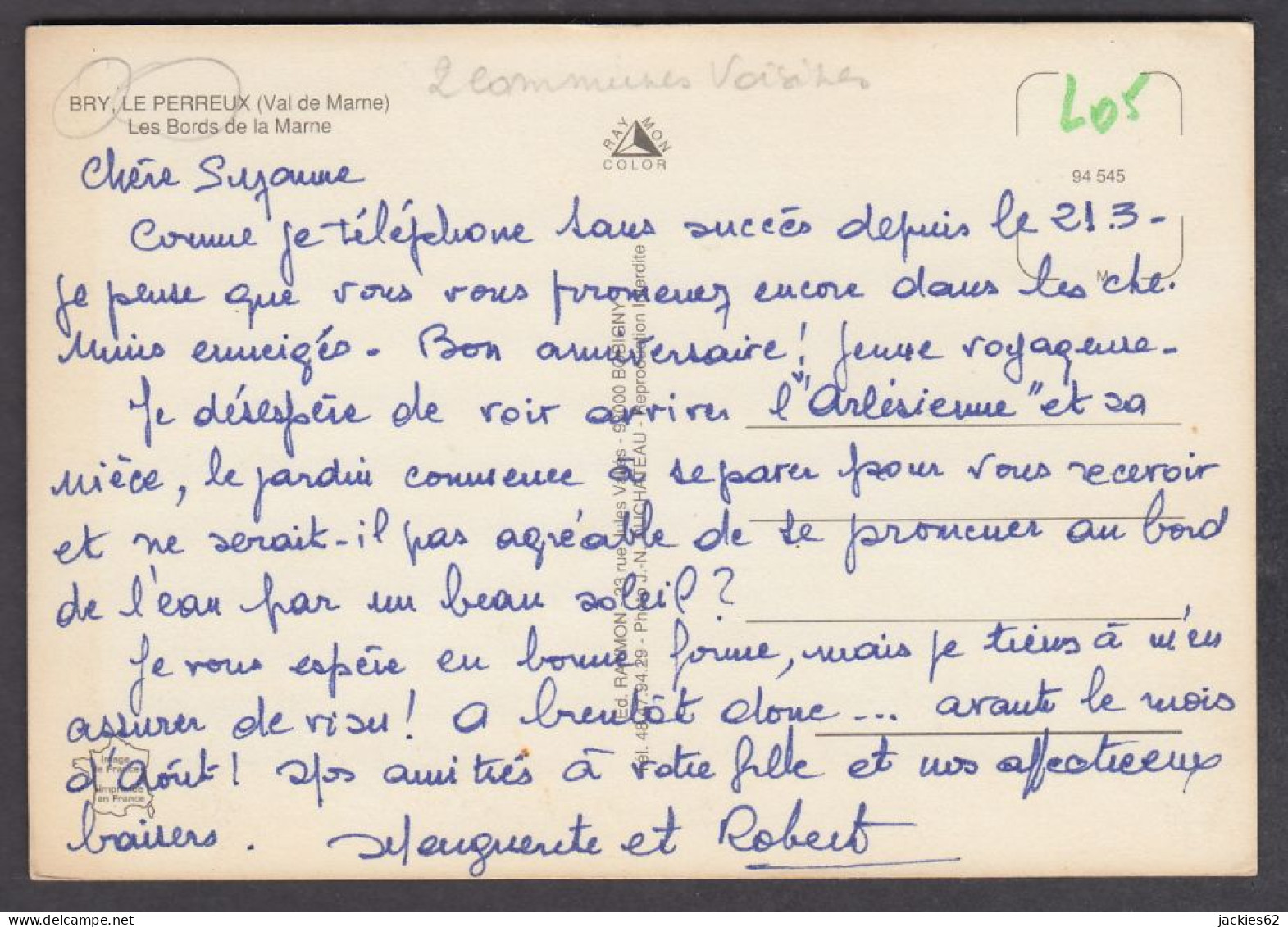 118675/ Bry, Le Perreux, Les Bords De La Marne - Otros & Sin Clasificación