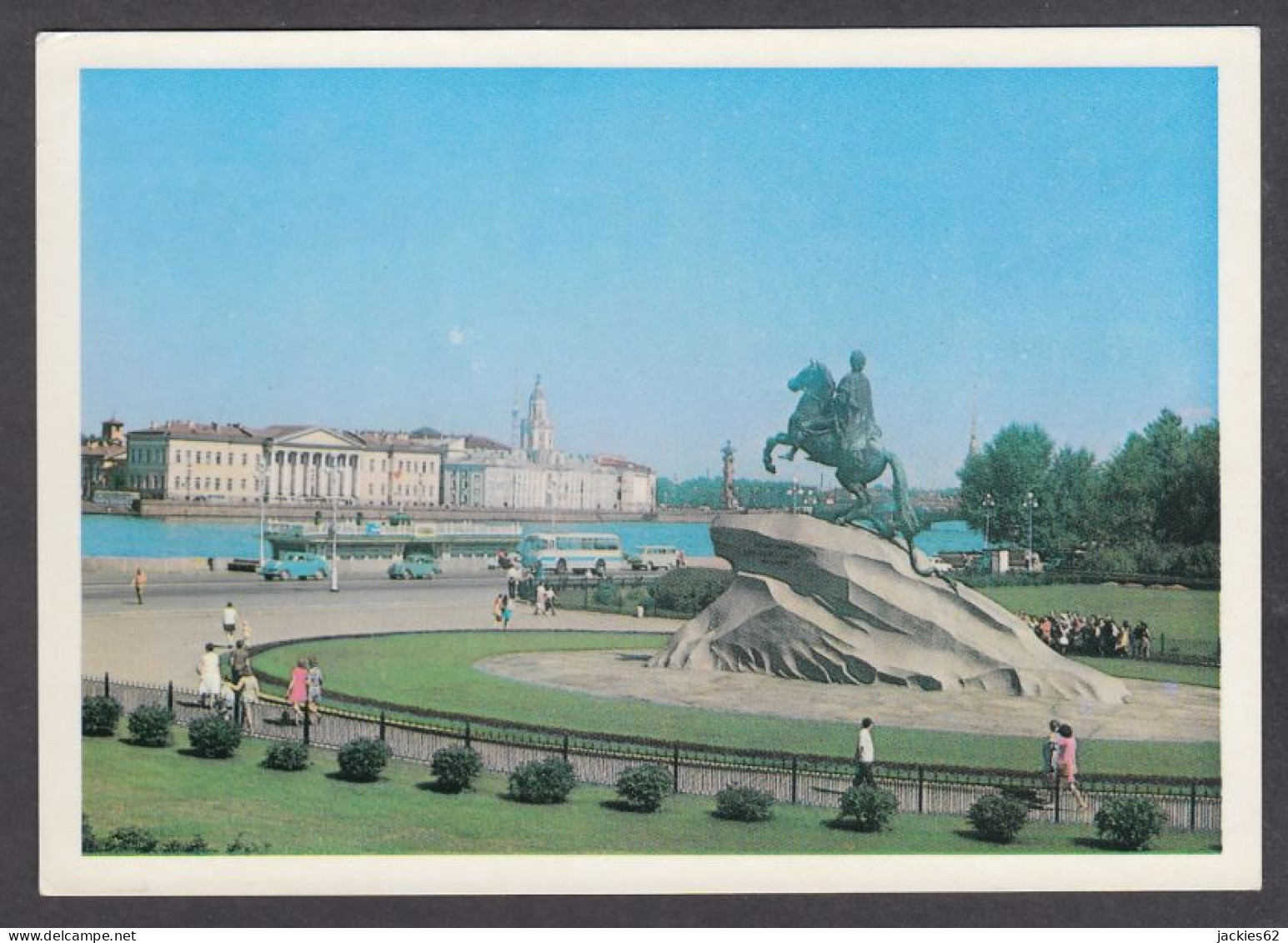 120804/ ST. PETERSBURG, Statue Of Peter The Great, *Bronze Horseman* - Russia