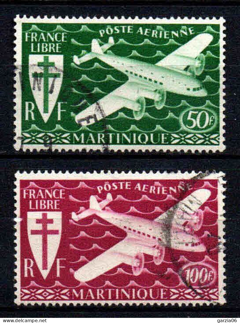 Martinique - 1945 - Série De Londres   - PA 4-5 -  Oblit - Used - Posta Aerea