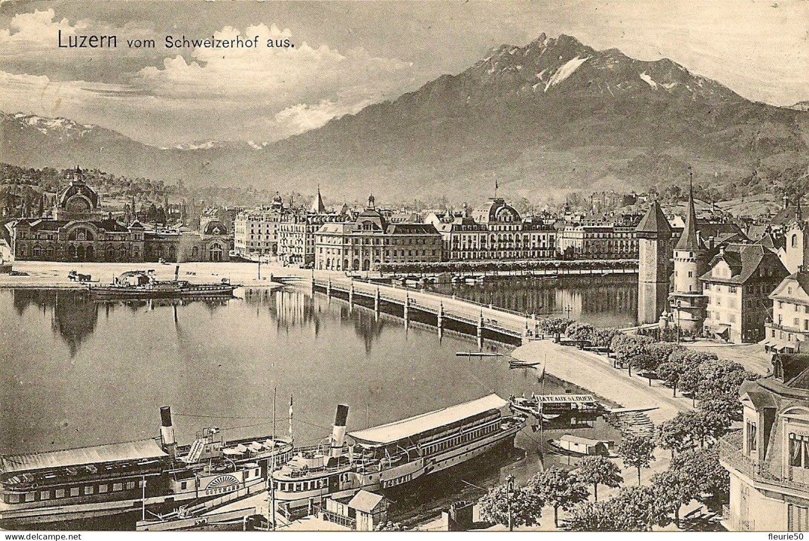 Suisse - LUZERNE Vom Schwelzerhof Aus. - Lucerne