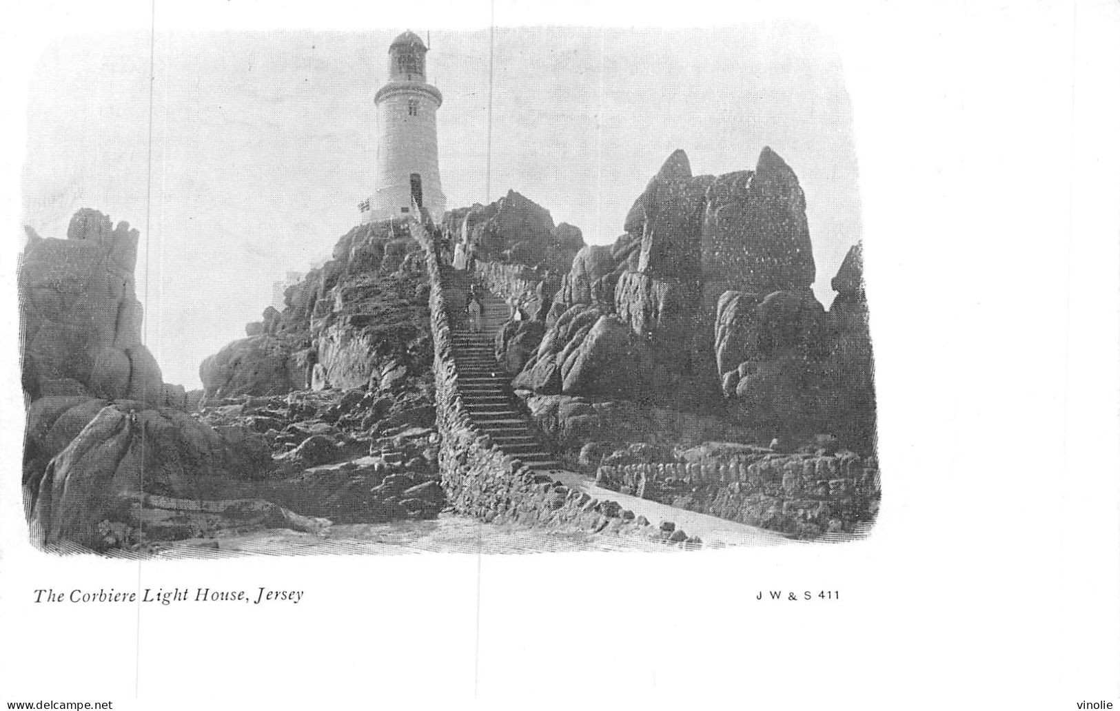 24-4717 :  THE CORBIERE LIGHT HOUSE. JERSEY - La Corbiere