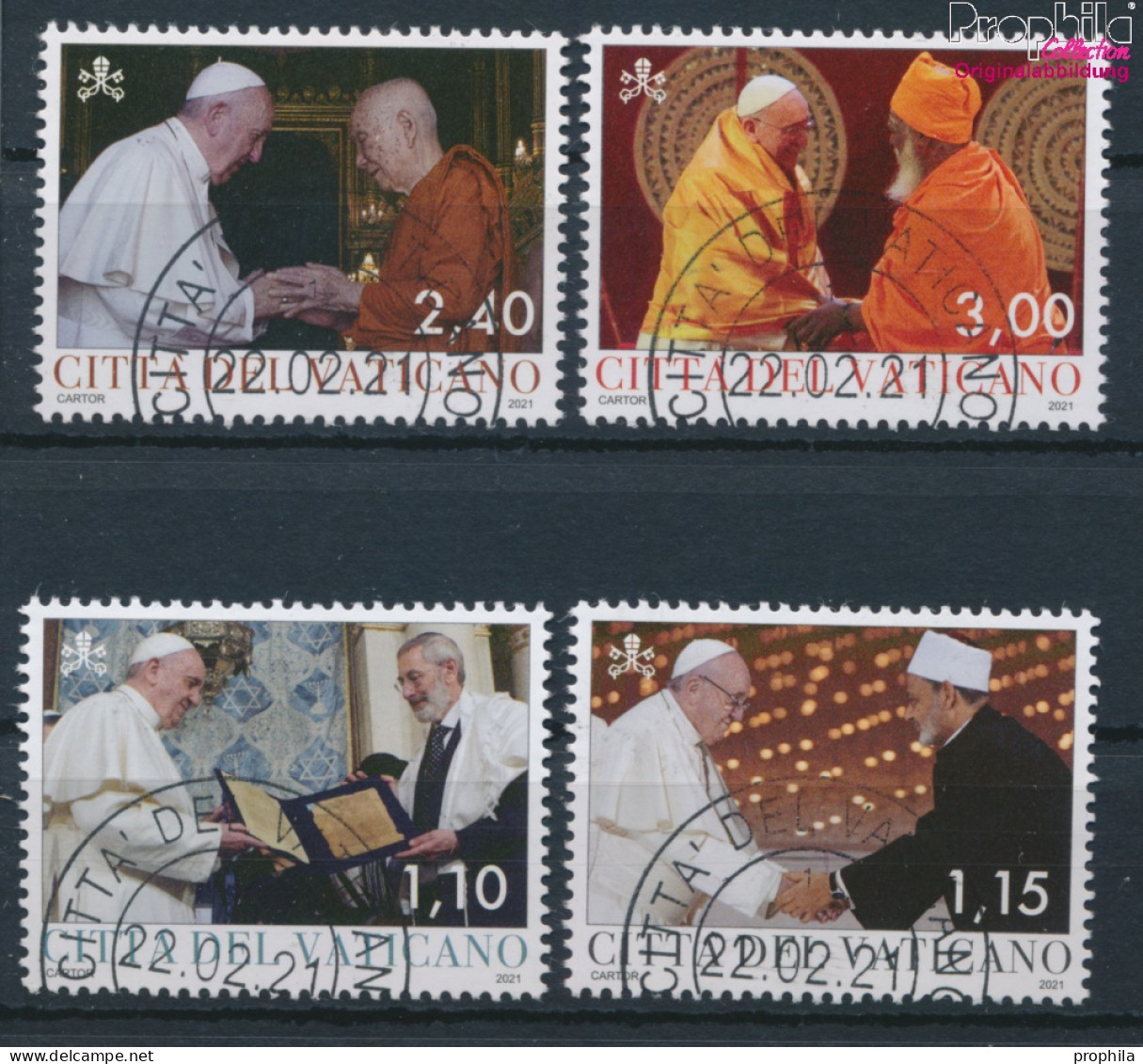 Vatikanstadt 2016-2019 (kompl.Ausg.) Gestempelt 2021 Franziskus (10368628 - Used Stamps