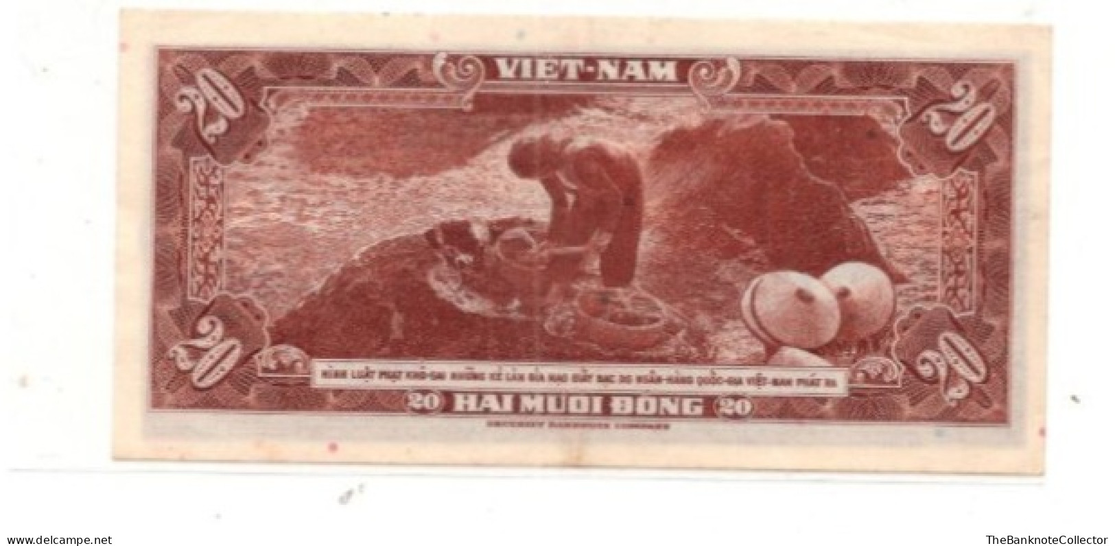 South Vietnam 20 Dong ND 1966 P-6  AUNC - Vietnam