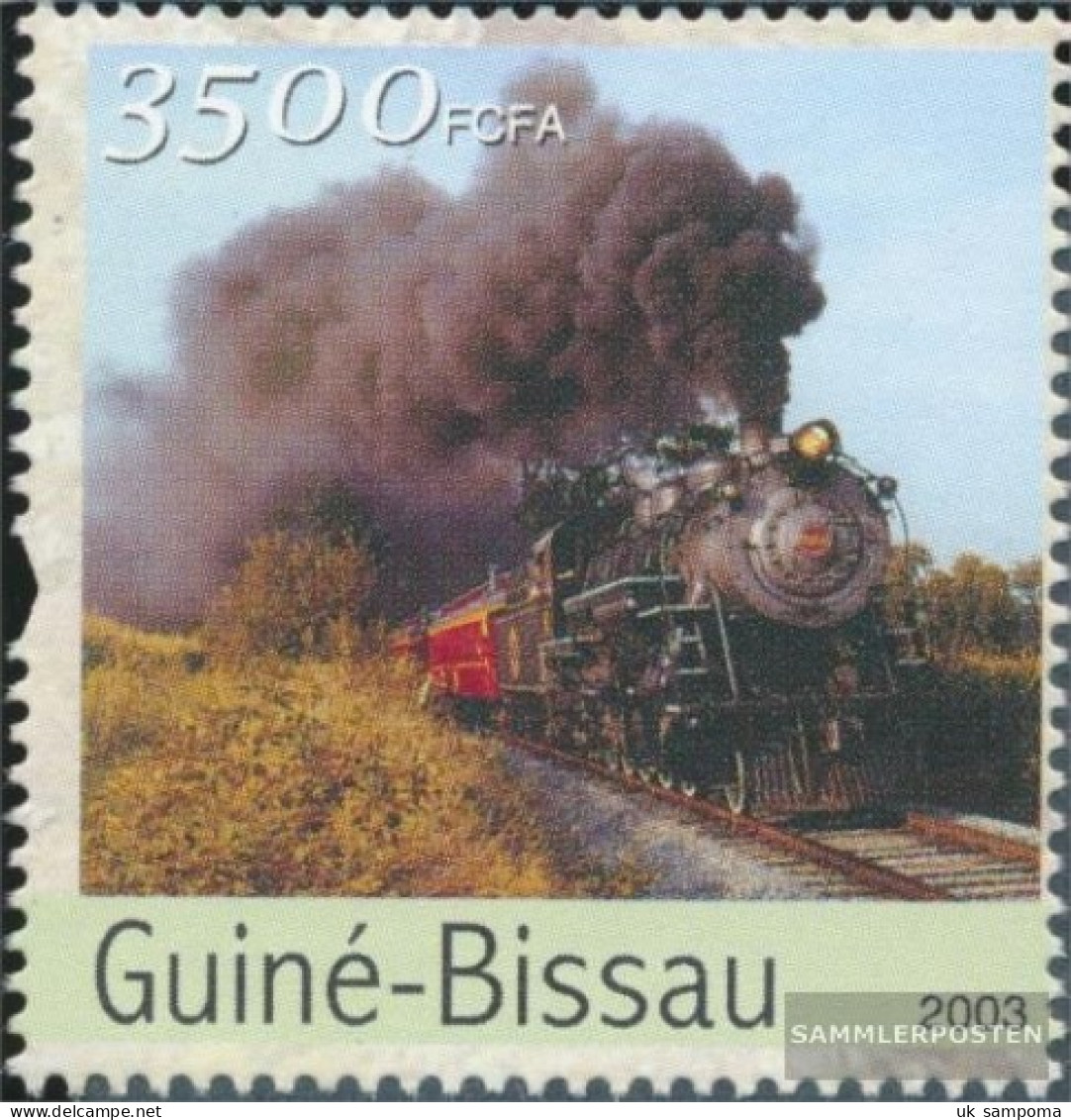 Guinea-Bissau 2657 (complete. Issue) Unmounted Mint / Never Hinged 2003 Trains - Guinea-Bissau