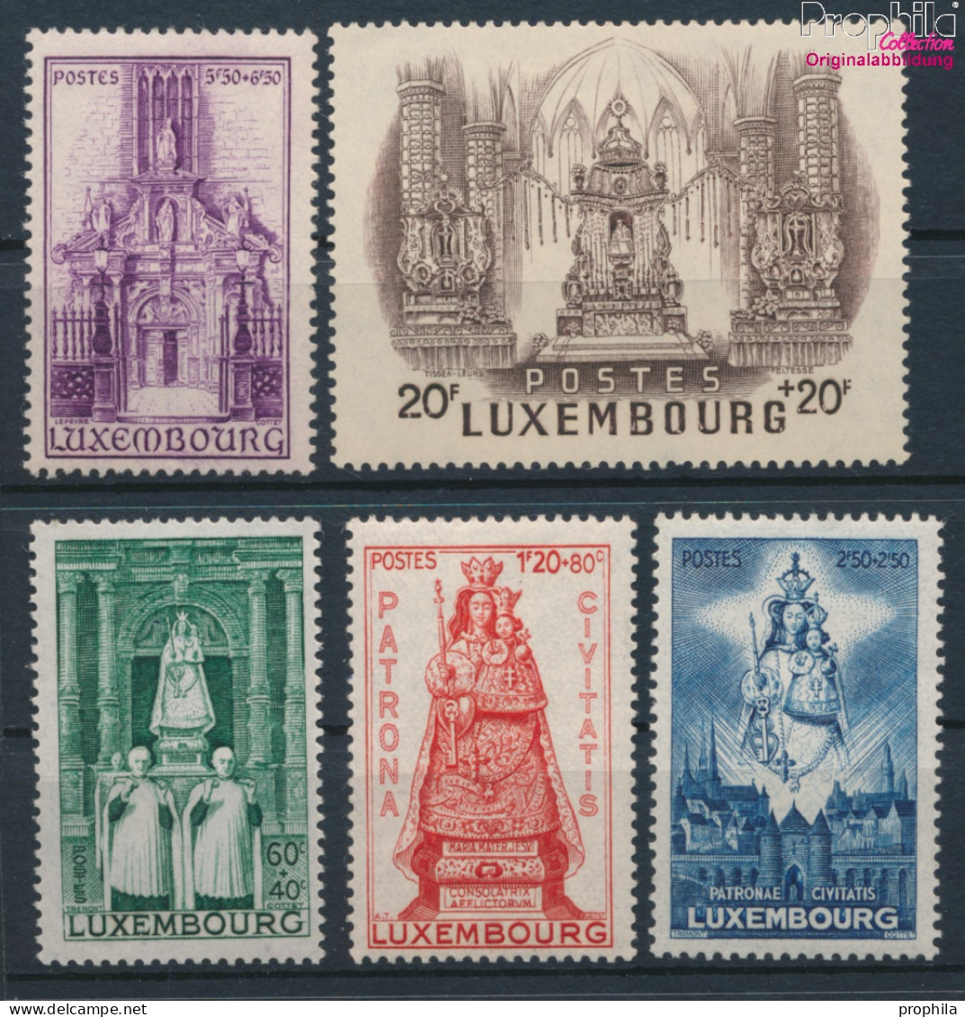 Luxemburg 382-386 (kompl.Ausg.) Postfrisch 1945 Madonna Von Luxemburg (10377584 - Nuovi