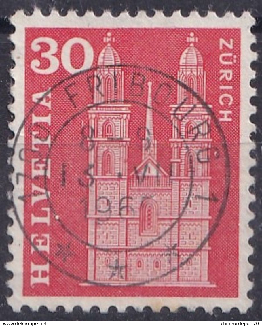 Helvetia Suisse Fribourg - Used Stamps