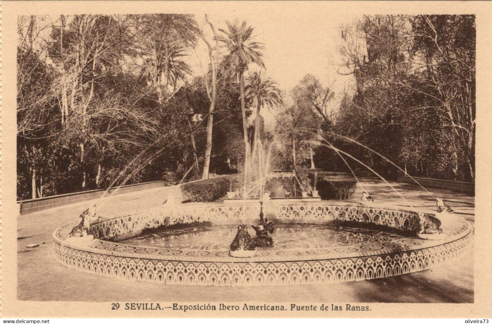 SEVILLA - Exposición Ibero Americana. Puente De Las Ranas - Sevilla