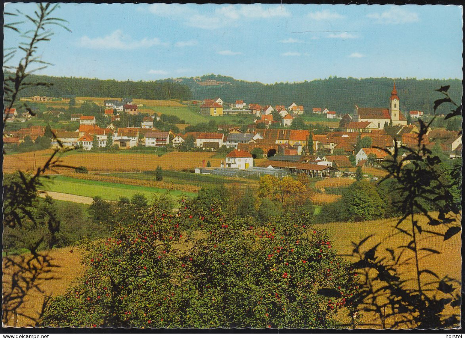 Austria - 8262 Ilz - Ortsansicht Mit Gärtnerei Und Kirche - Nice Stamp - Fürstenfeld