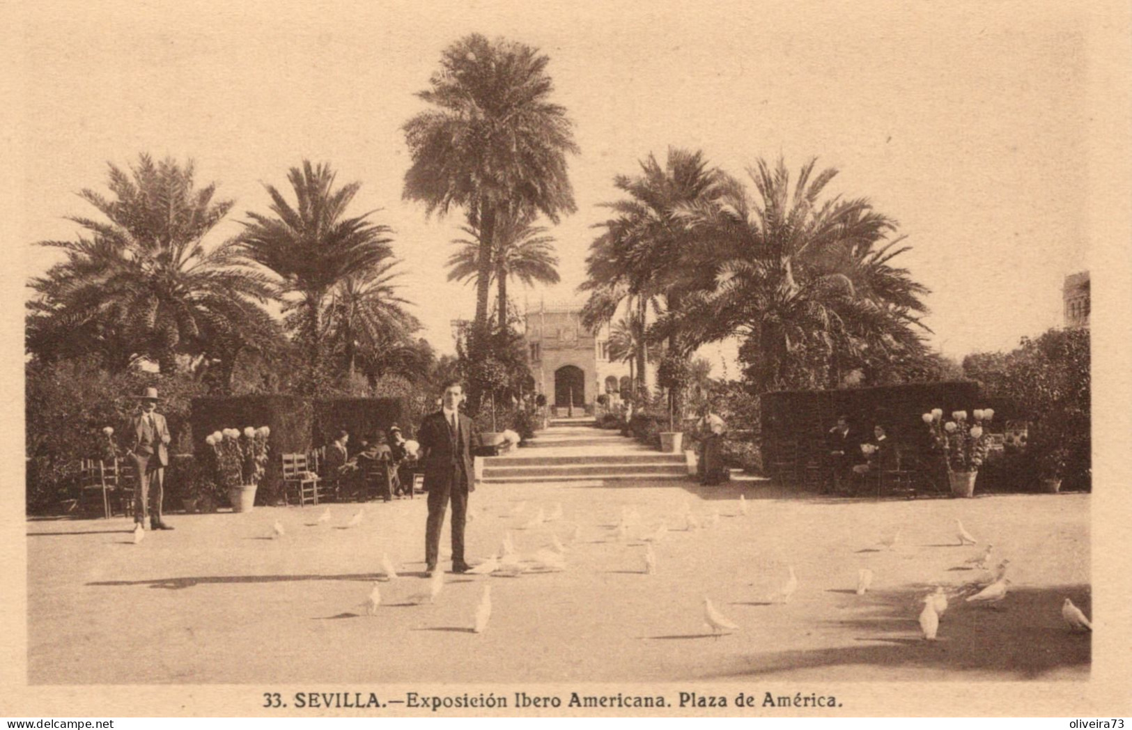 SEVILLA - Exposición Ibero Americana. Plaza De América - Sevilla