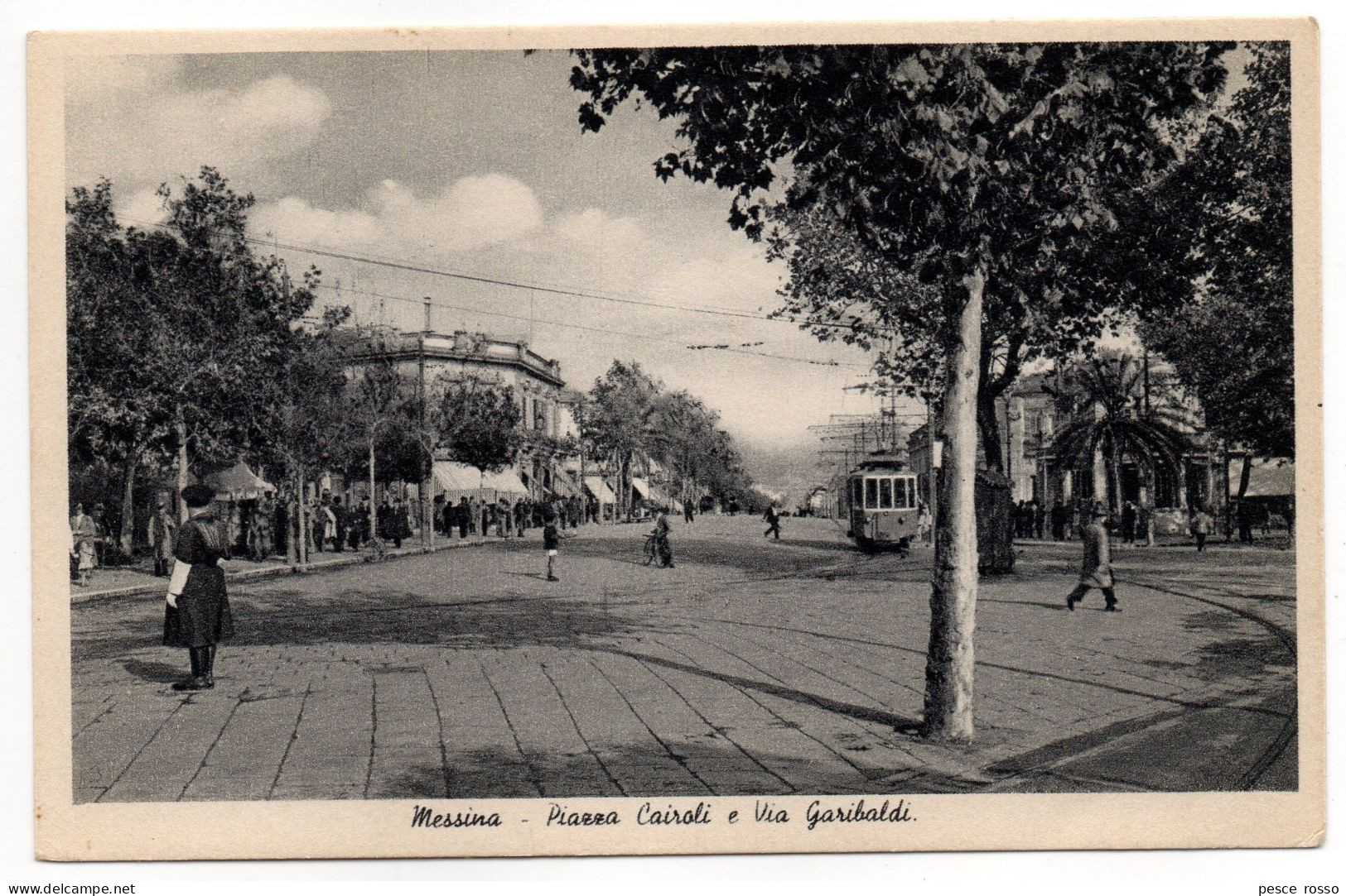 Messina - Piazza Cairoli E Via Garibaldi (animata) - Messina