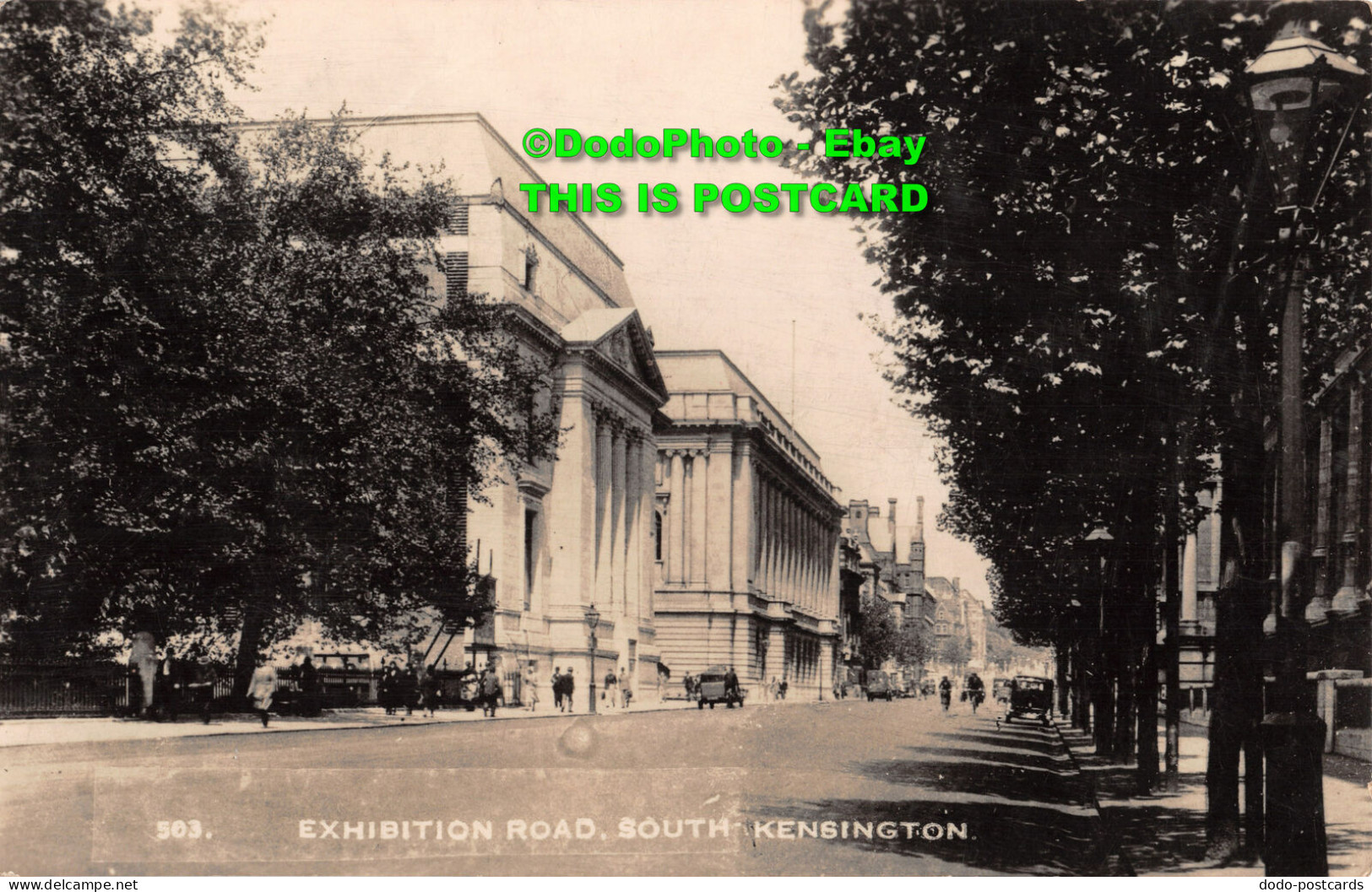 R427943 Exhibition Road. South Kensington. C. Degen. London - Andere & Zonder Classificatie