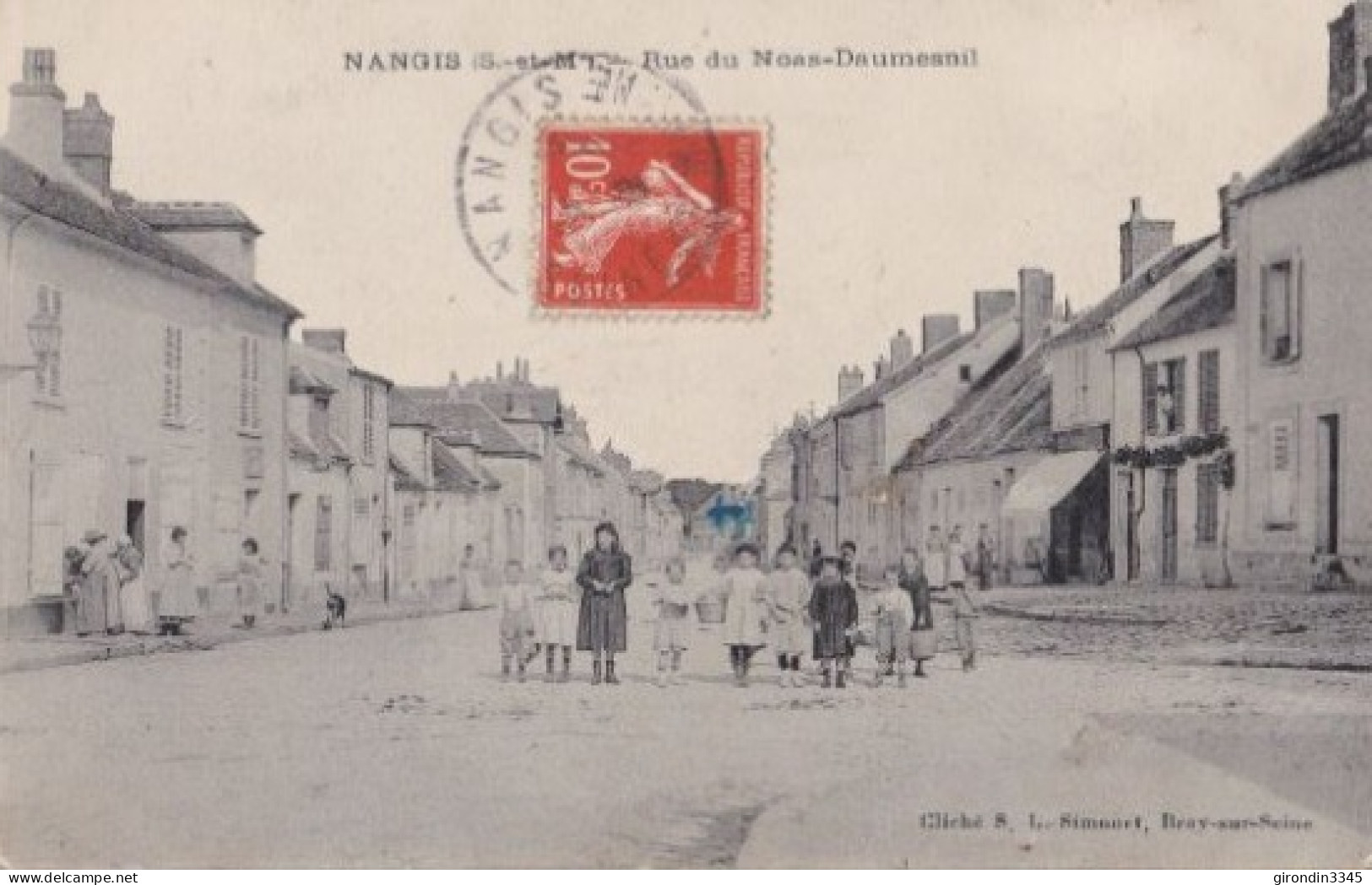 NANGIS Rue Du NOAS DAUMESNIL - Nangis