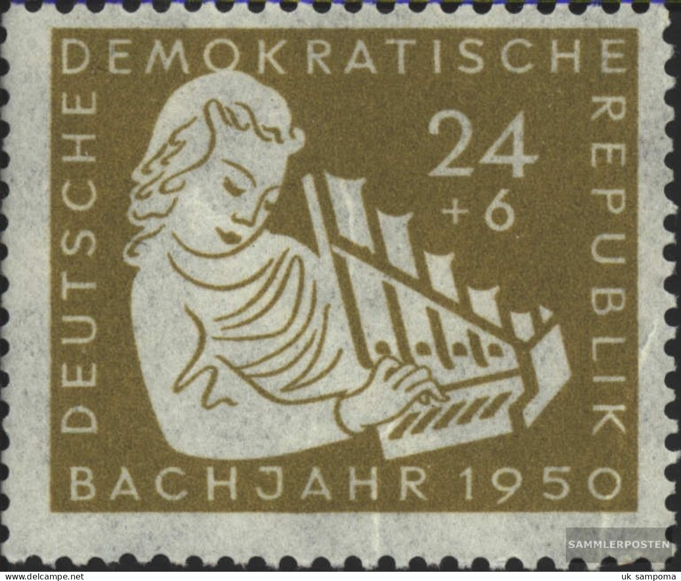 DDR 257 Unmounted Mint / Never Hinged 1950 200.Death Of Bach - Unused Stamps