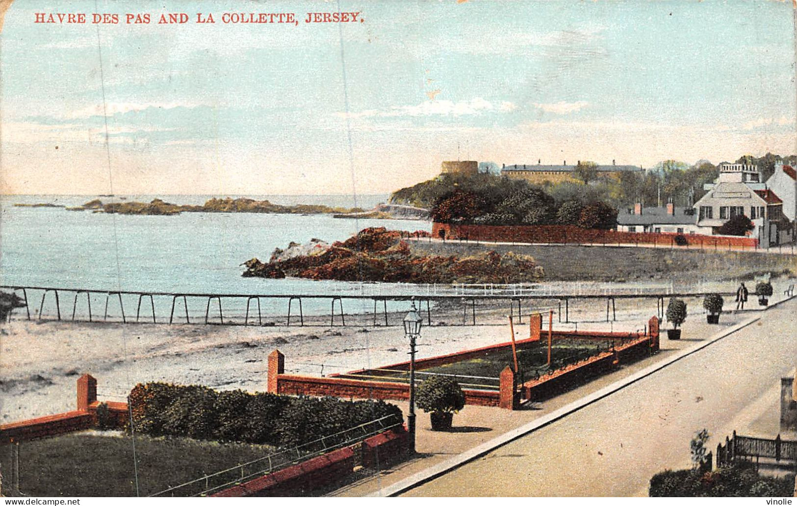 24-4728 : JERSEY. HAVRE DES PAS AND LA  COLETTE - Andere & Zonder Classificatie