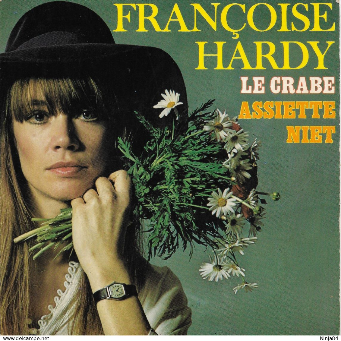 EP 45 RPM (7") Françoise Hardy  "  Le Crabe  " - Sonstige - Franz. Chansons