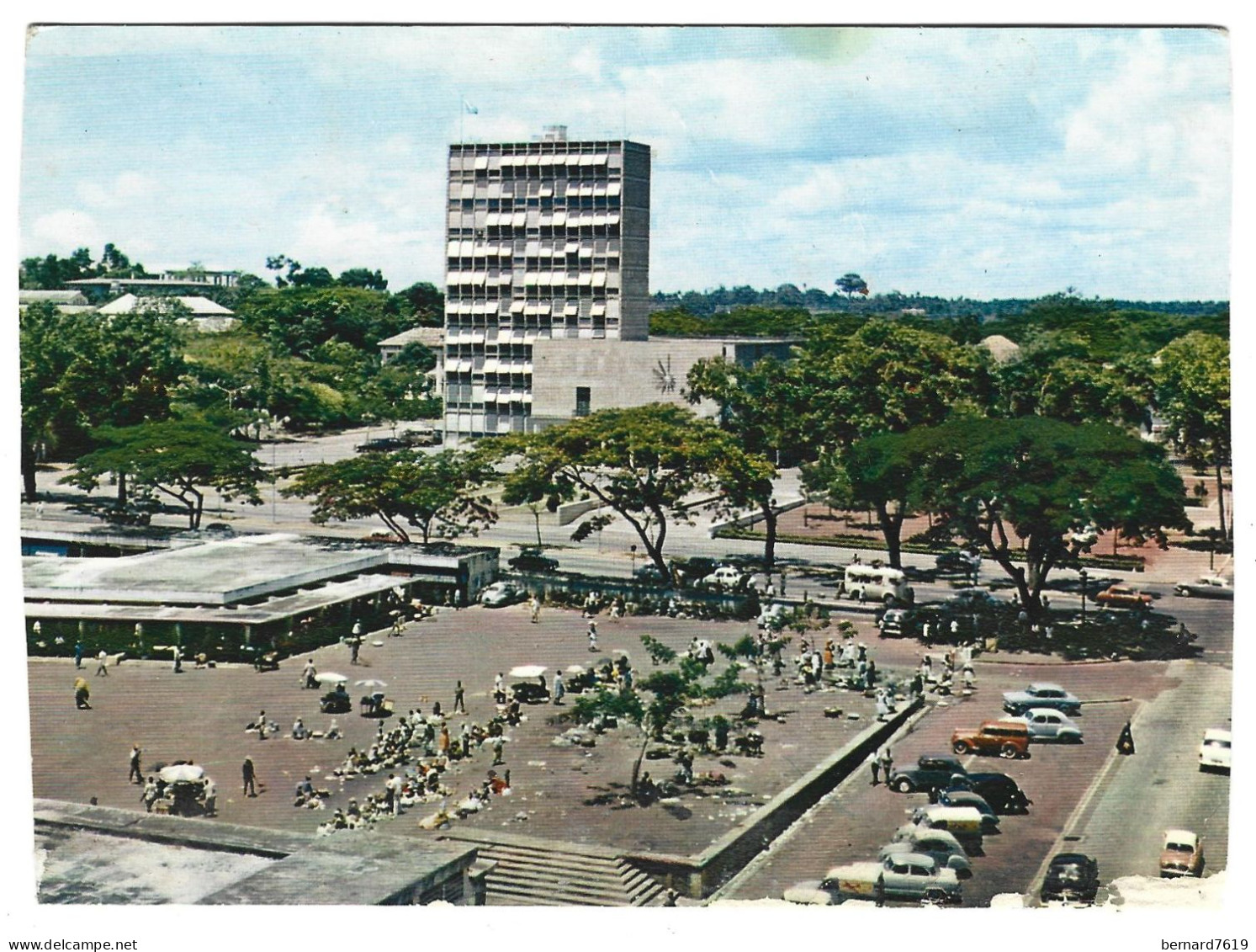 Cote  D'ivoire - Abidjan - Le Marche - L'hotel De Ville - Ivoorkust