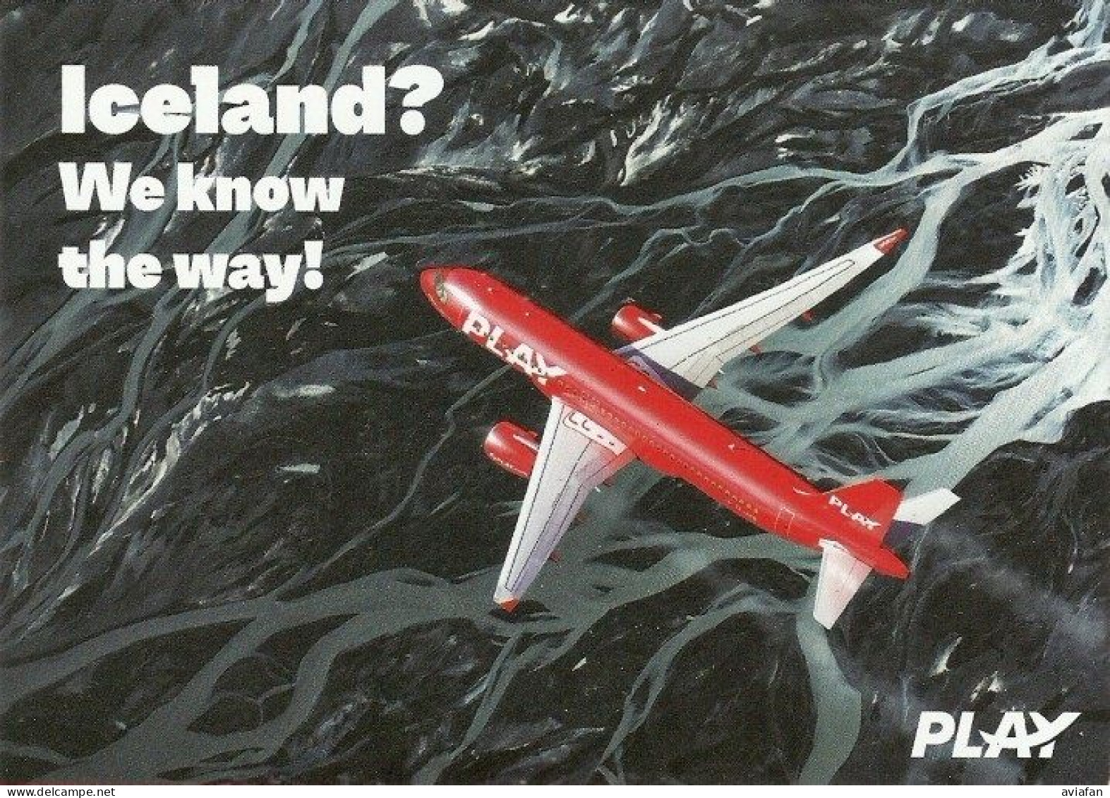 PLAY Airlines A320 Neo Postcard - Airline Issue - 1946-....: Ere Moderne