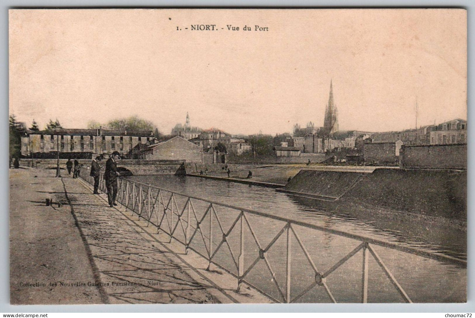 (79) 081, Niort, Collection Galeries Parisiennes 1, Vue Du Port - Niort