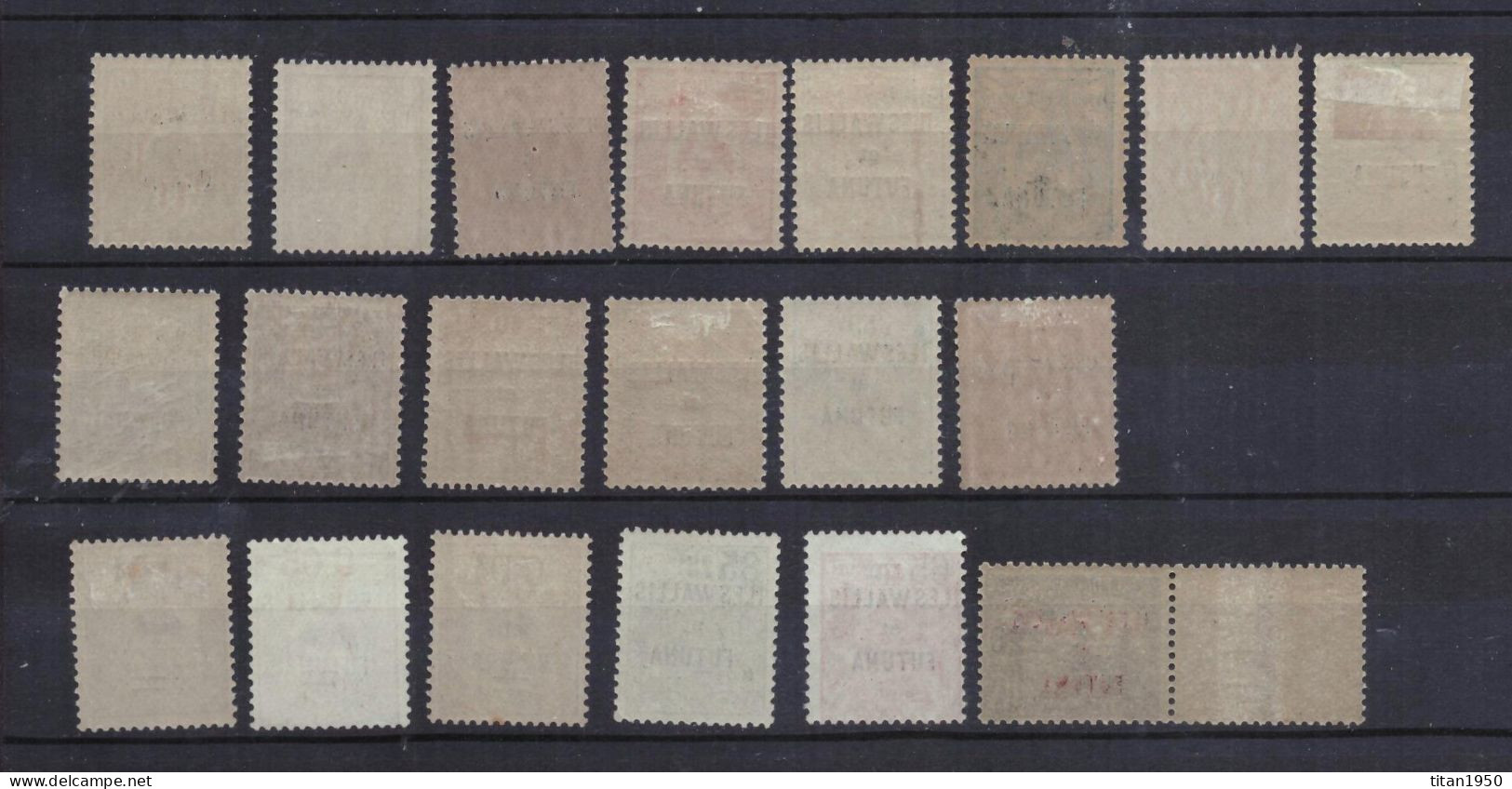 Wallis & Futuna - Cagou - Lot De 20 Timbres Neufs **  / * / O -  Cote 57 € - Ongebruikt