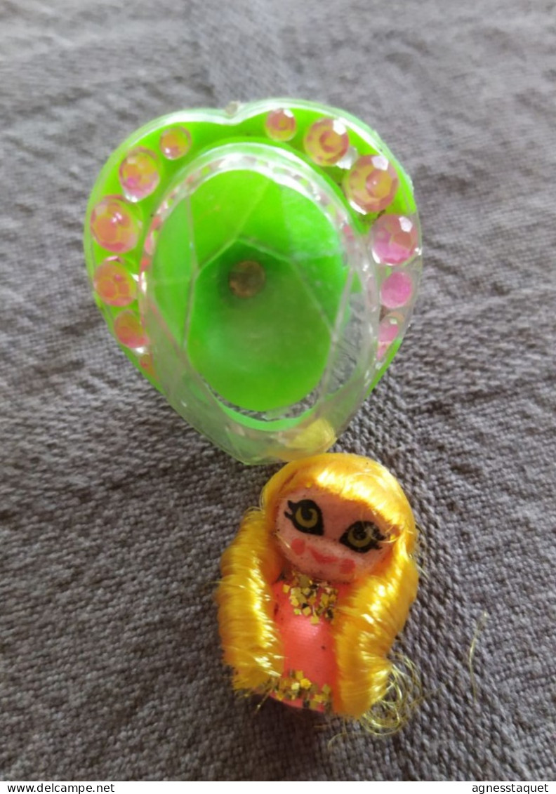 *** Rare *** Mattel Jewelry Kiddle 1966 Bague Ajustable - Jugetes Antiguos