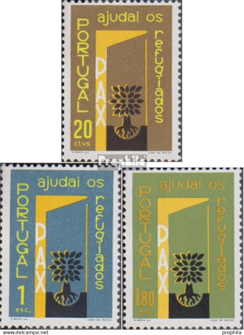 Portugal 880-882 (kompl.Ausg.) Postfrisch 1960 Weltflüchtlingsjahr - Nuovi