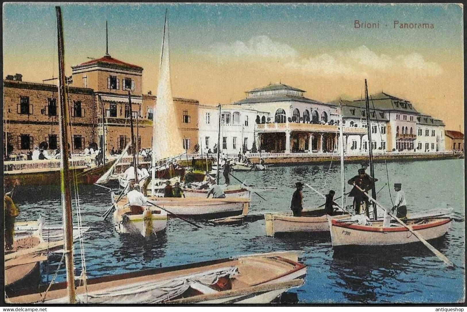 Croatia-----Brijuni(Brioni)-----old Postcard - Croacia