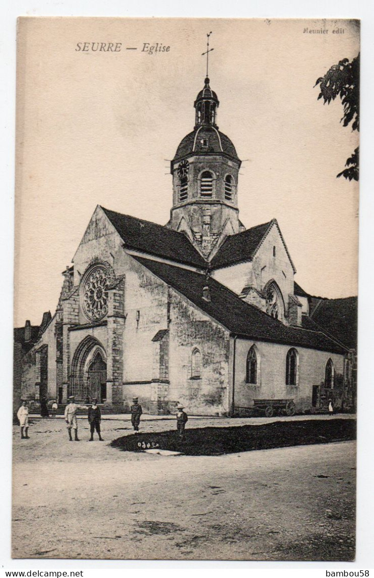 SEURRE * COTE D'OR * EGLISE SAINT MARTIN * Animation * édit. Meunier - Sonstige & Ohne Zuordnung