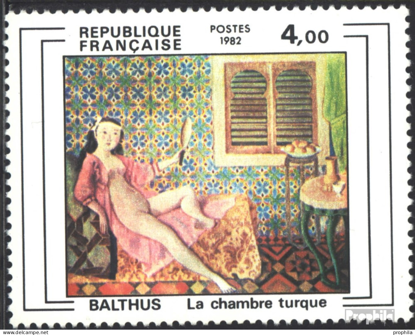 Frankreich 2365 (kompl.Ausg.) Postfrisch 1982 Balthus - Ungebraucht