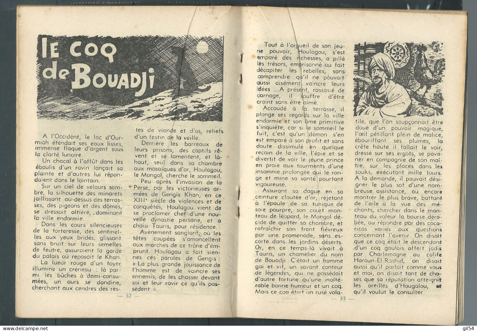 Bd " Buck John   " Bimensuel N° 198 "  Et Le Condamné    , DL  N° 40  1954 - BE-   BUC 0802 - Formatos Pequeños