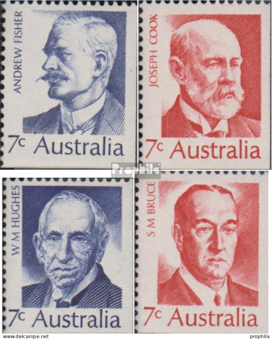 Australien 486E-489E (kompl.Ausg.) Postfrisch 1972 Premierminister - Mint Stamps