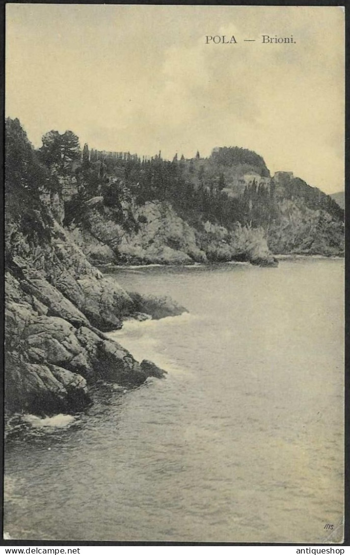 Croatia-----Brijuni(Brioni)-----old Postcard - Croacia