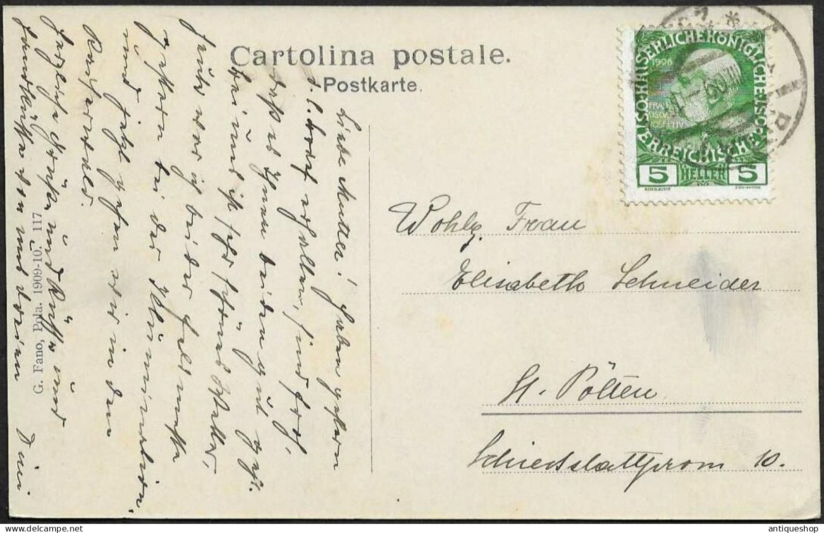 Croatia-----Brijuni(Brioni)-----old Postcard - Croacia