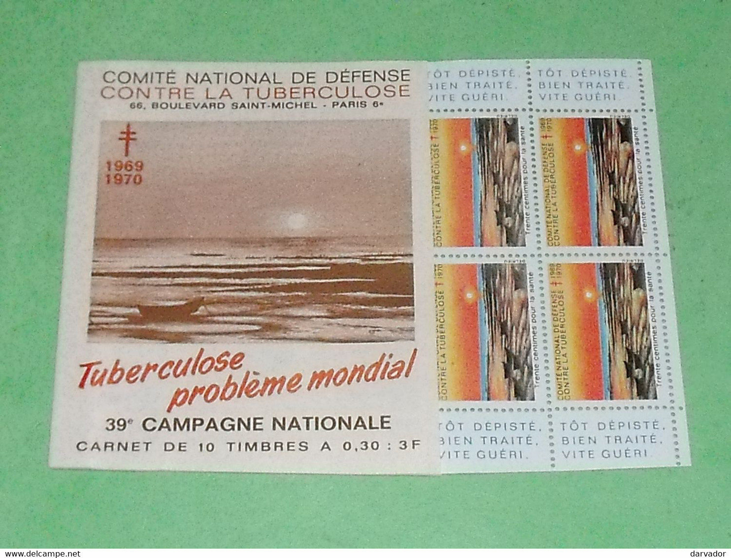 TC29 / ANTITUBERCULEUX  : Carnet De 1969/1970    Neuf ** MNH - Tuberkulose-Serien