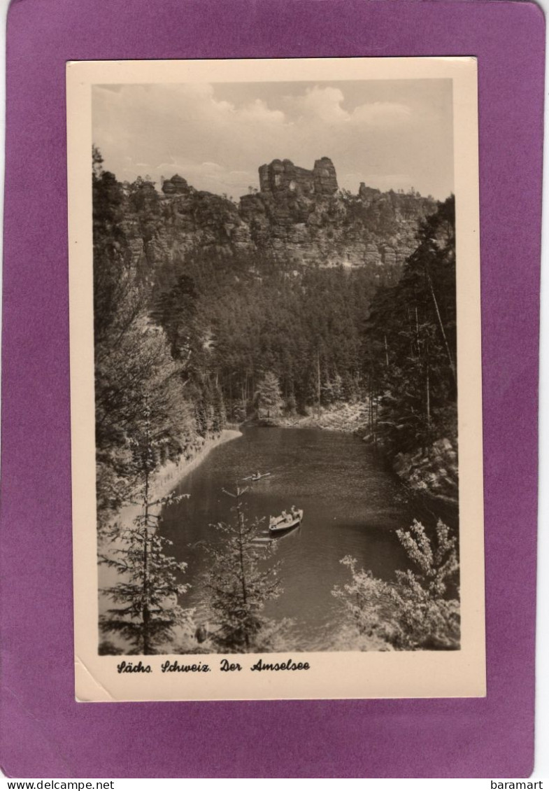 Sächs. Schweiz Der Amselsee - Bastei (sächs. Schweiz)