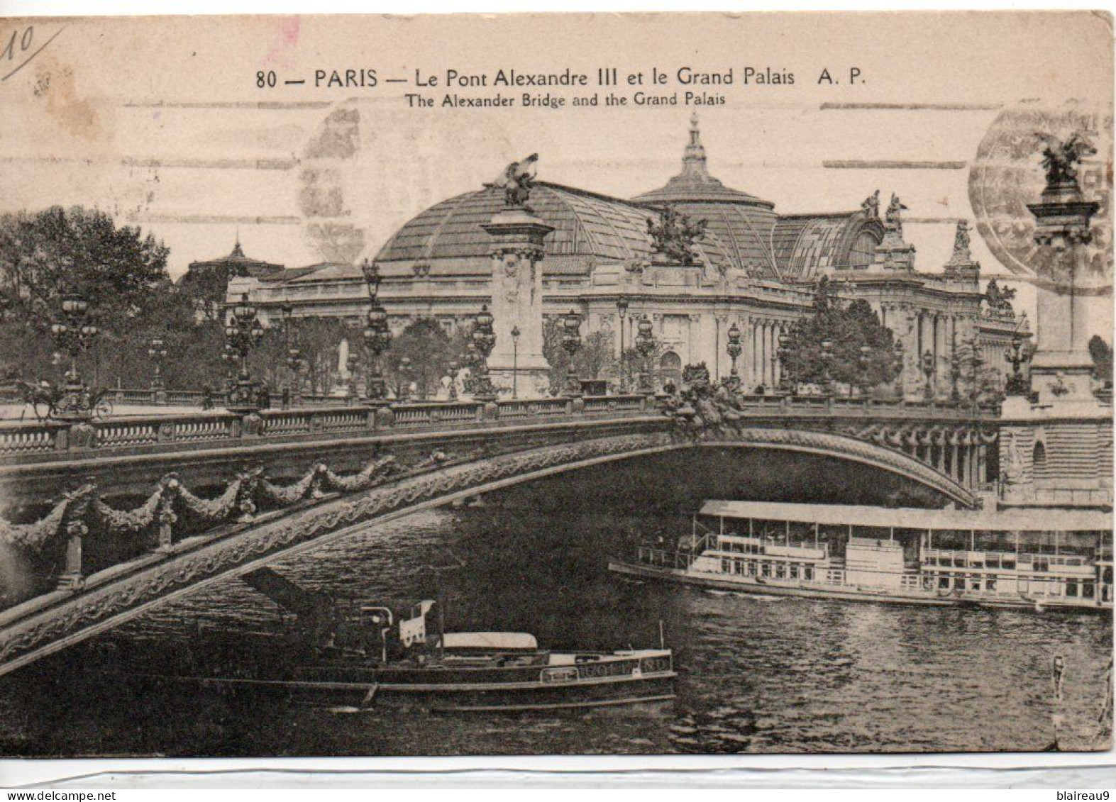 80 Le Pont Alexandre 3 Et Le Grand Palais - Bridges