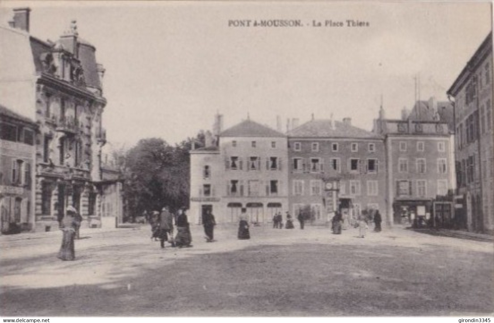 PONT A MOUSSON La Place Thiers - Pont A Mousson