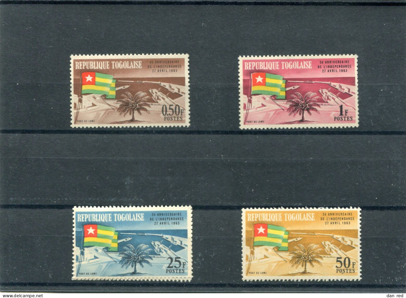 TOGO N° 381 A 384 **  (Y&T) (Neuf) - Togo (1960-...)