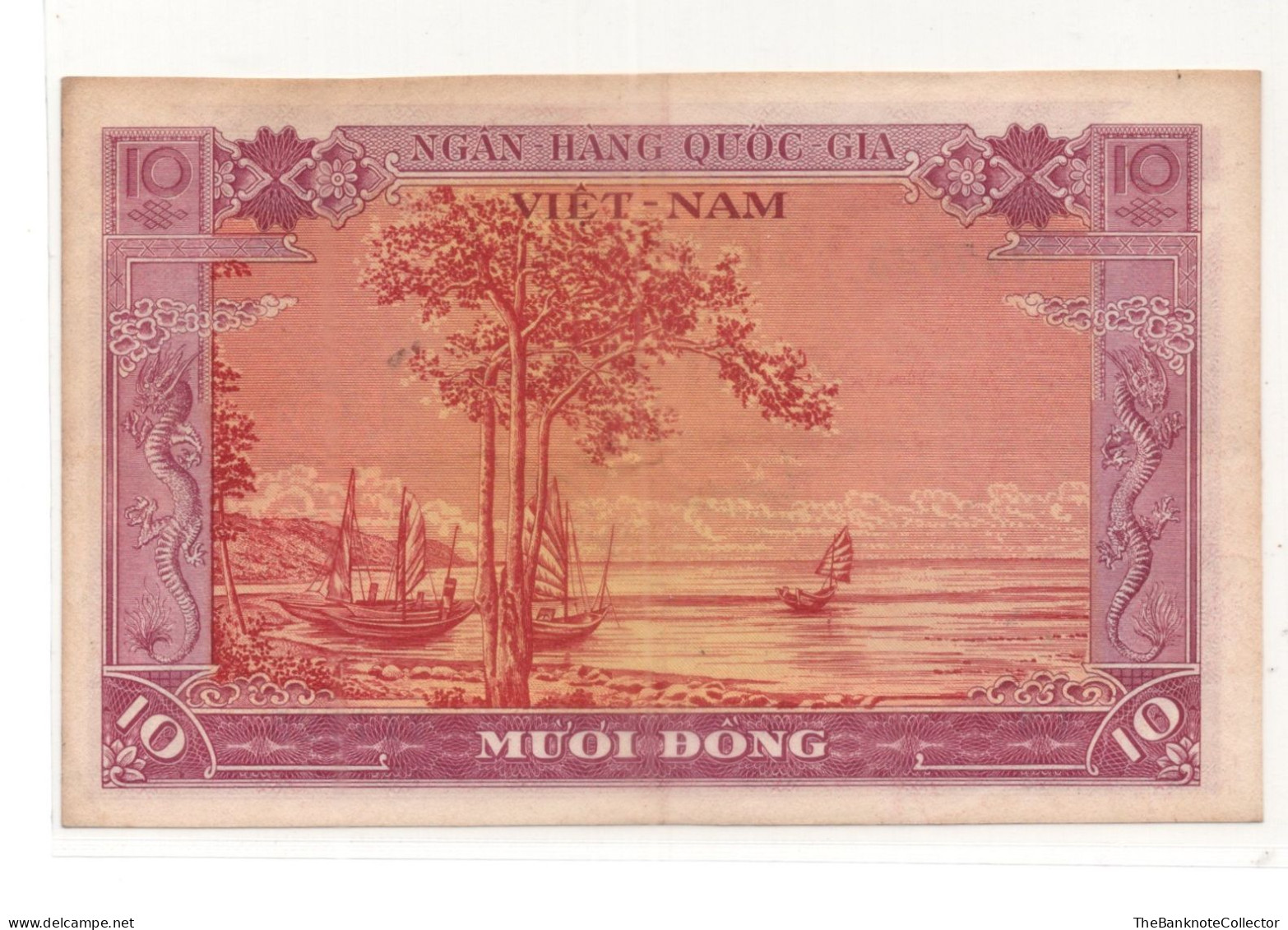 South Vietnam 10 Dong ND 1955 P-3 EF-AUNC - Vietnam