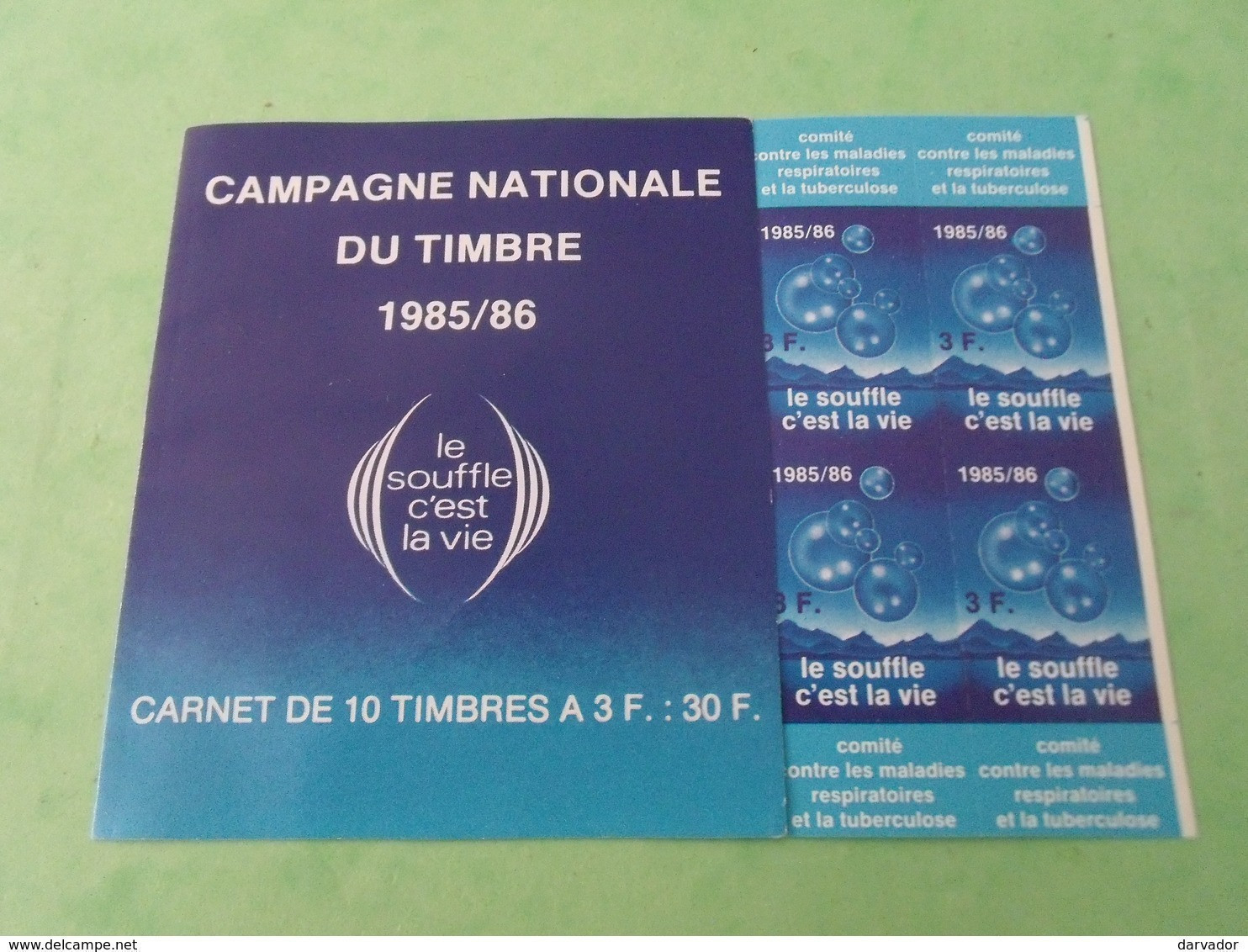 TC29 / ANTITUBERCULEUX / TUBERCULOSE / Carnet De 1985/86 - Tegen Tuberculose