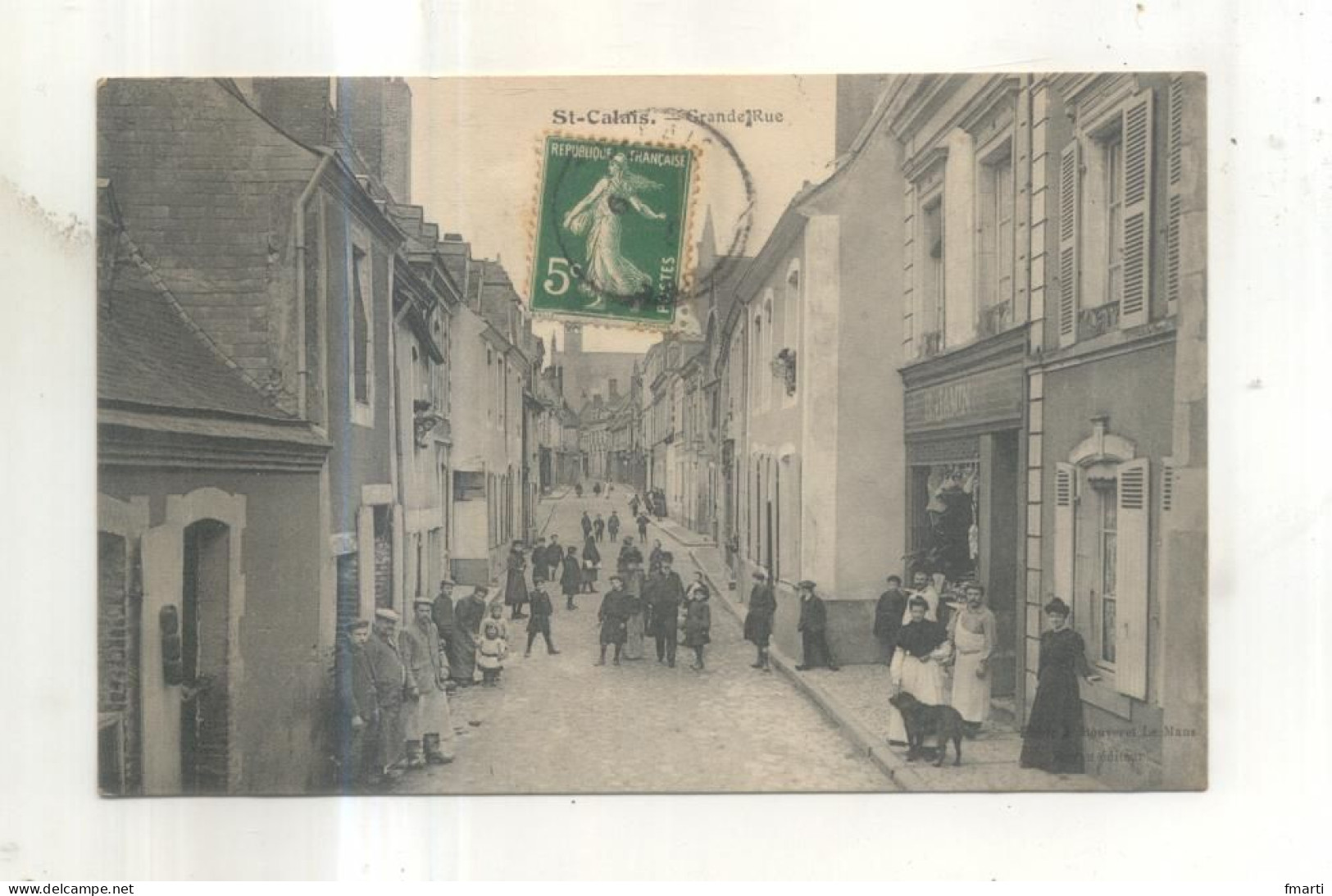 Saint Calais, Grande Rue - Saint Calais